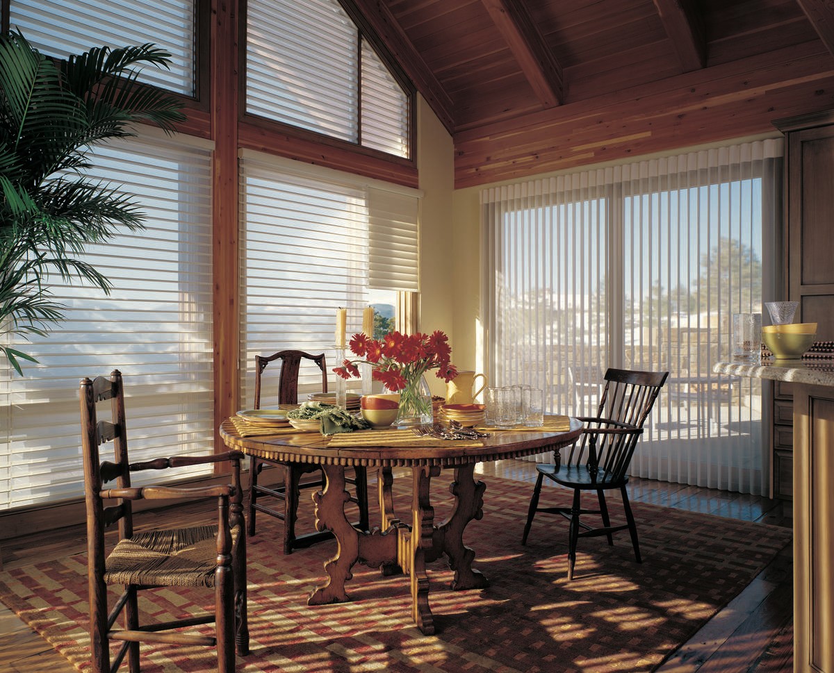 Silhouette® Window Shadings near Denver, Colorado, from Hunter Douglas for soft and beautiful lighting