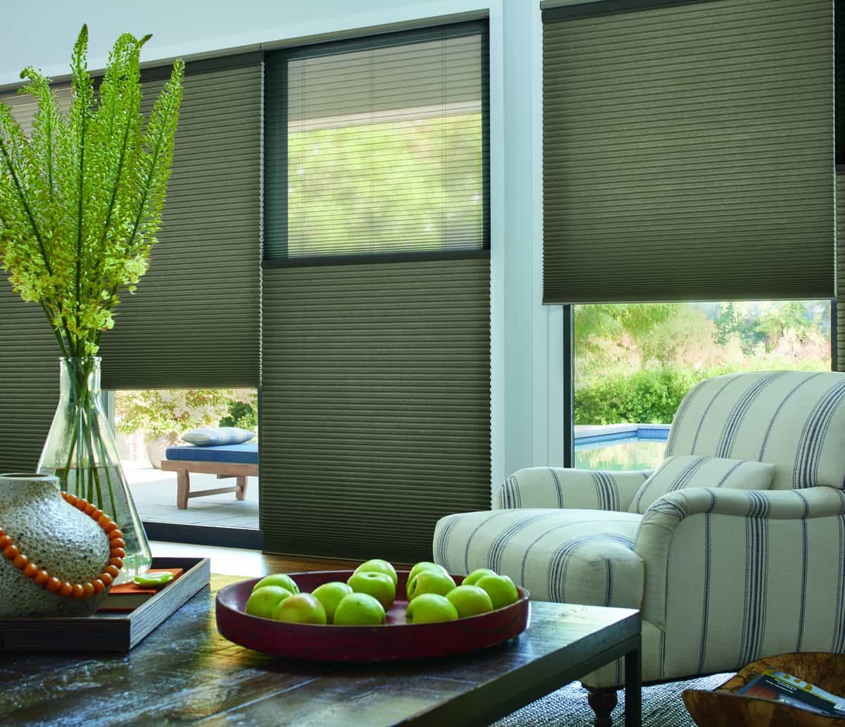 Duette® Honeycomb Shades near Denver, Colorado (CO), and Hunter Douglas shades that pair with north-facing windows.