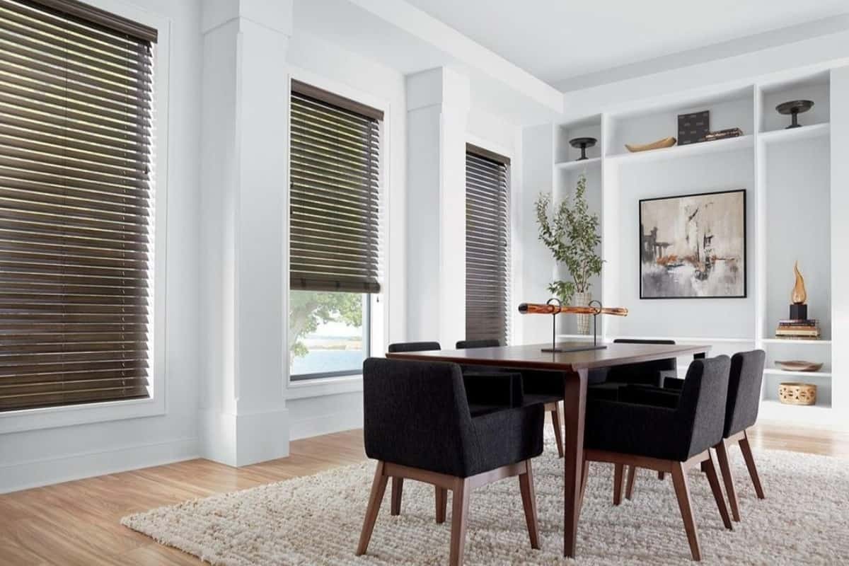 Deciding between genuine versus faux wood blinds, Hunter Douglas wood blinds near Denver, Colorado (CO)