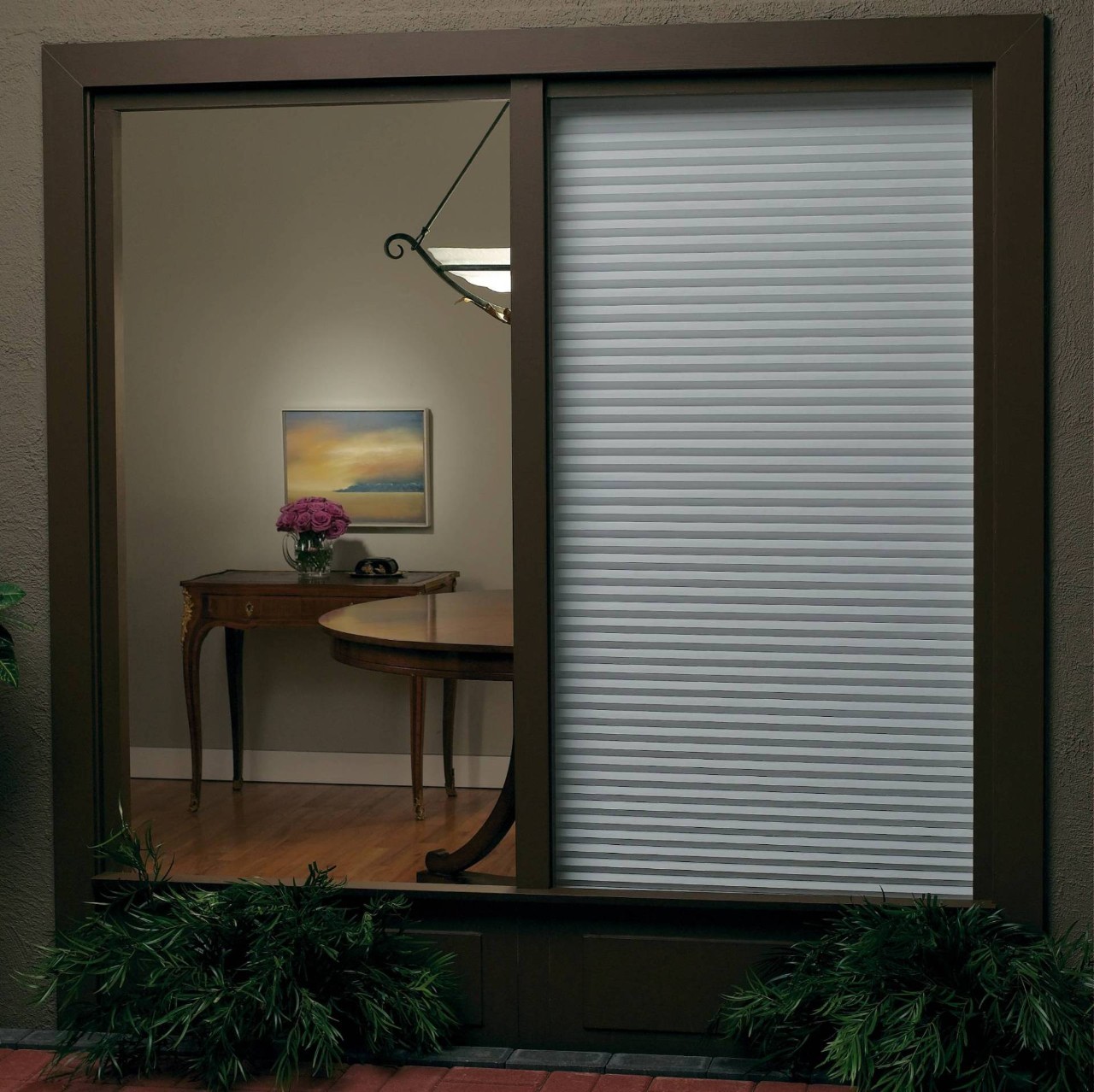 Hunter Douglas Duette® Cellular Shades on doors near Denver, Colorado (CO)